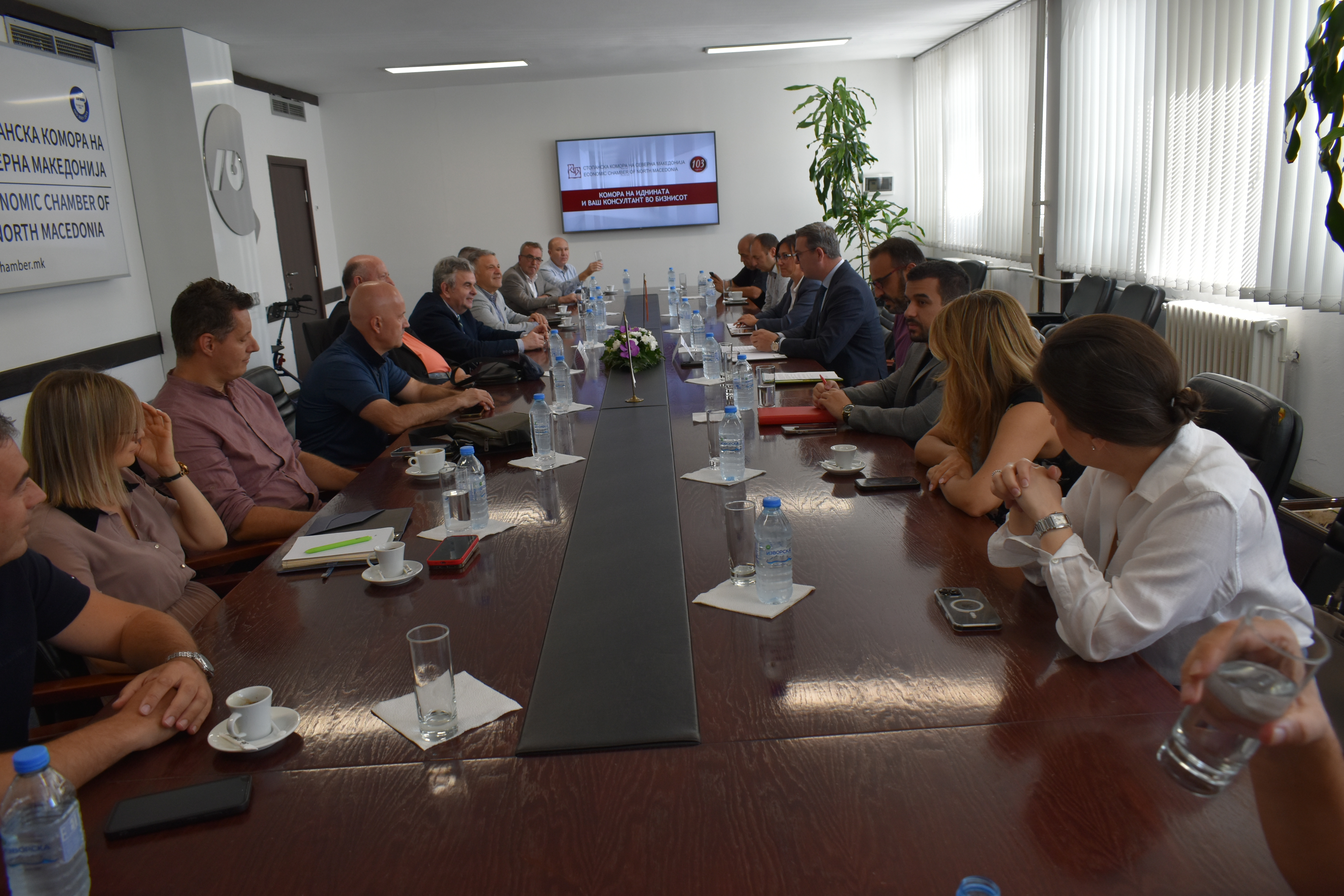 Трипуновски: „Македонско најдобро” со поддршка од Стопанската комора