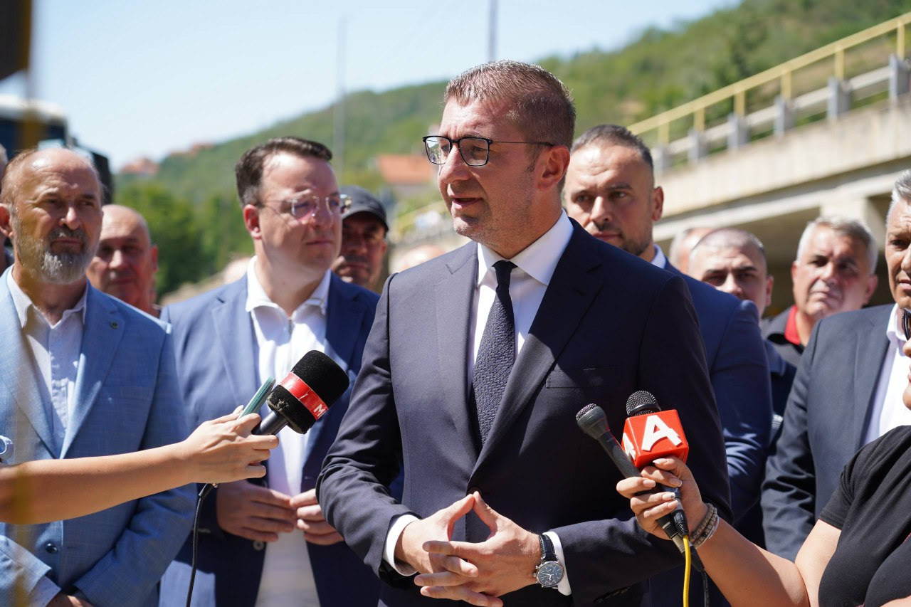 Премиерот Мицкоски најави изградба на експресен пат Романовце-Страцин
